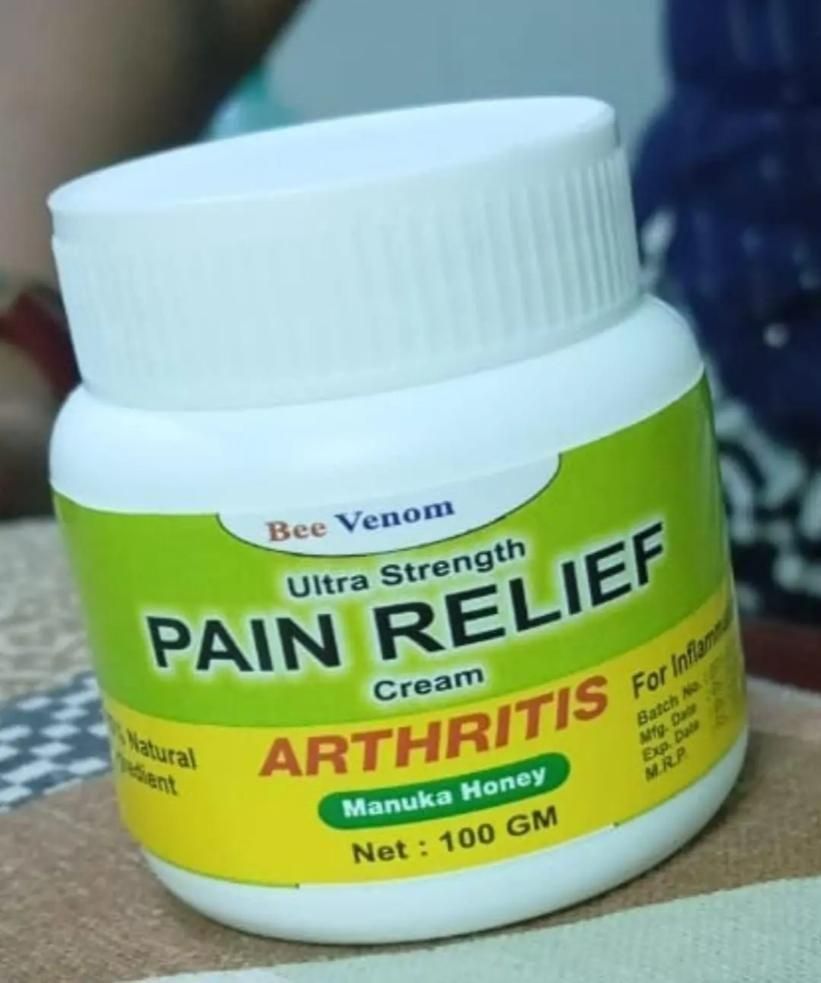 🐝 Bee Venom Pain Relief Cream (Pack of 3)