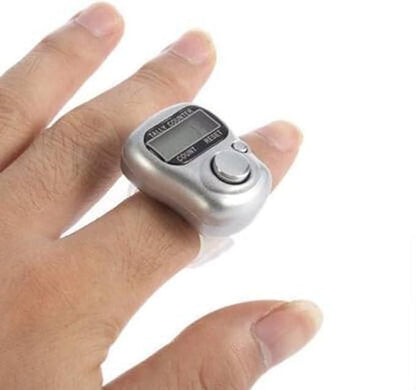 🧮 Digital Finger Tally Counter Ring