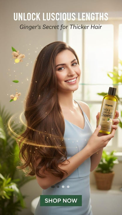 🌿 Hair Shampoo with Ginger Extract (Pack of 2 | 100 ml Each)