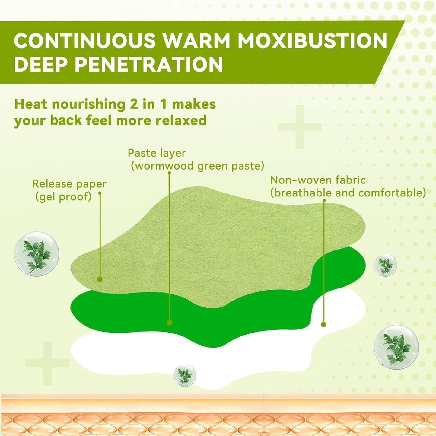 🦵🔥 Knee Pain Relief Moxa Heating Patches (Pack of 10 / 20 / 30)