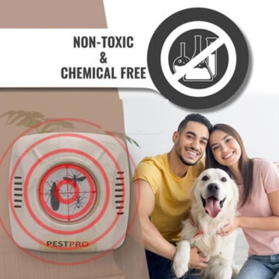 🦟 Ultrasonic Repellent Machine (Pack of 2)