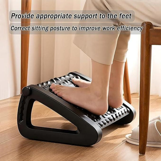 💺Adjustable Footrest Massage Stool (Pack of 1)