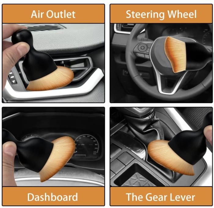 🚗 Car Interior Dust Brush – Cleaning Tool for Dashboard & Air Vents