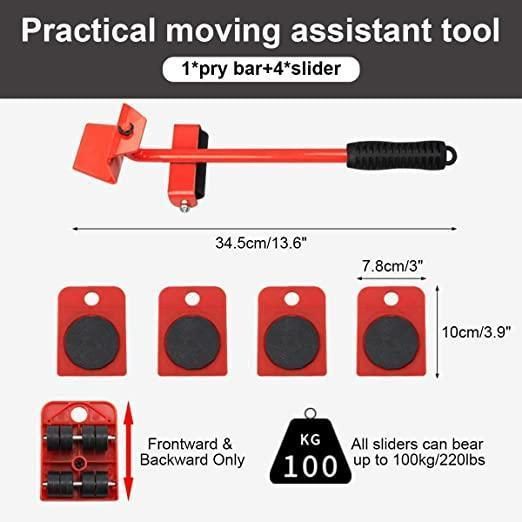 🛠️🚚Furniture Lifter Mover Tool Set