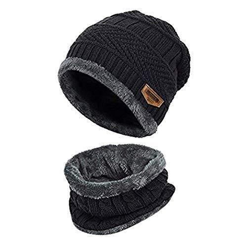 🧣 Unisex Woolen Cap Set – Stylish Winter Essential