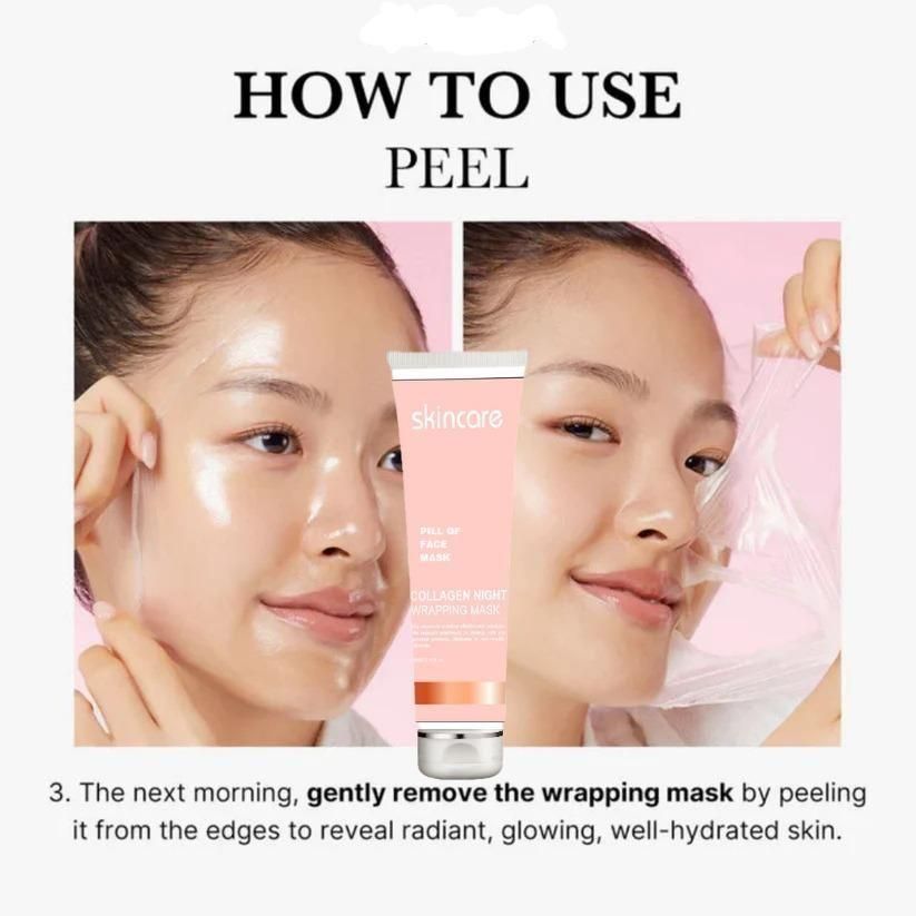 💆♀️ Collagen Night Wrapping Peel-Off Mask (Pack of 2)