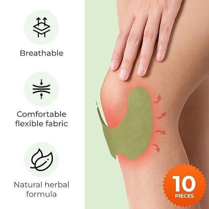 🦵🔥 Knee Pain Relief Moxa Heating Patches (Pack of 10 / 20 / 30)