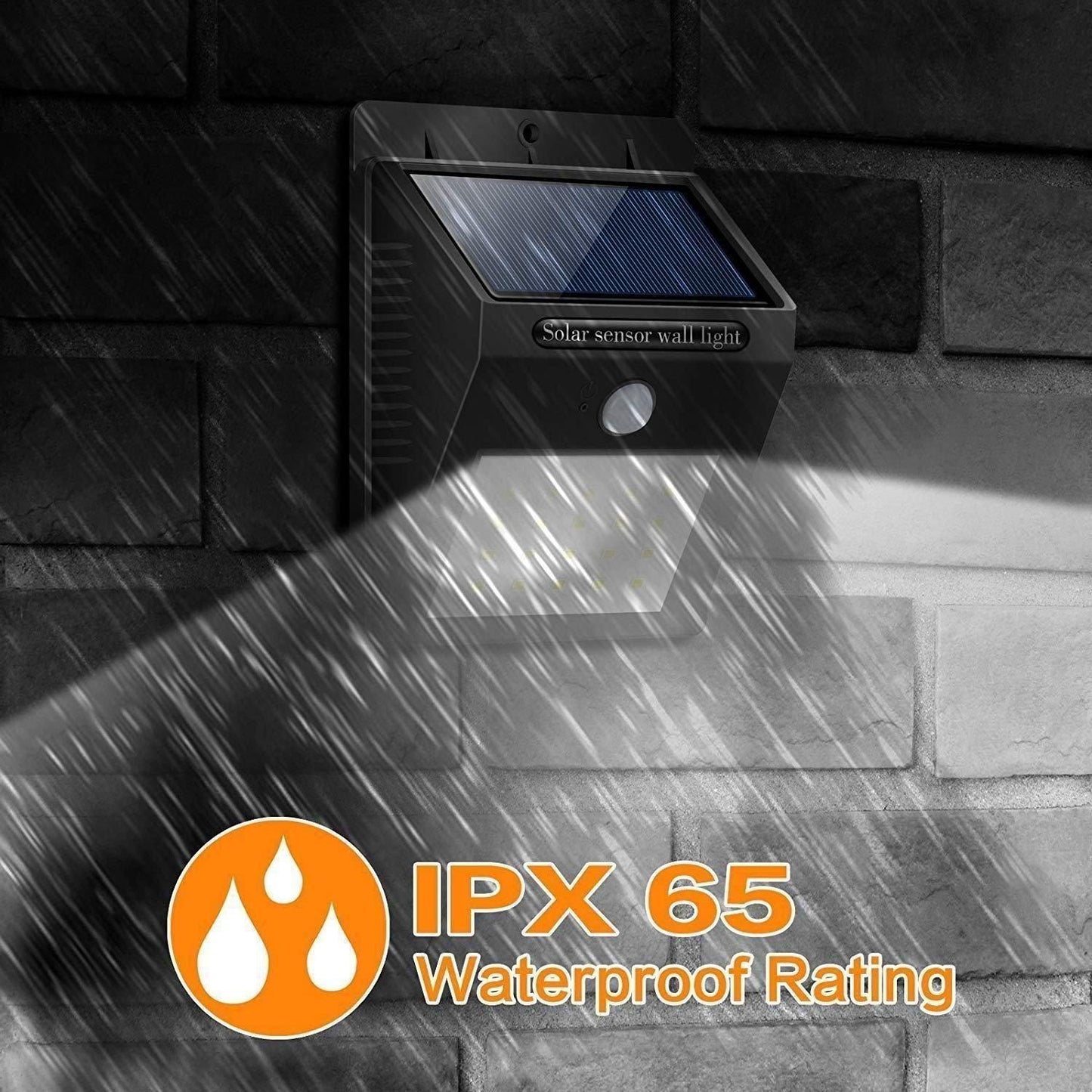 ☀️ Outdoor Solar Motion Sensor Security Light