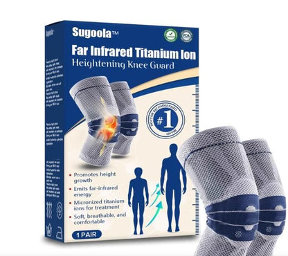🦵 Knit Protection Silicone Anti-Collision Spring Support Knee Protector (Pack of 1)