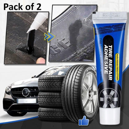 🛠️ Waterproof Tire Repair Adhesive (Pack of 2)