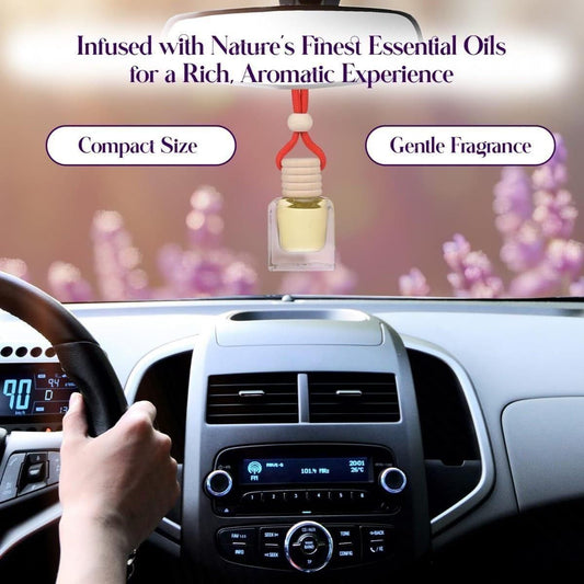 🌿 Hanging Car Perfume Pods Diffuser (Assorted Fragrance)
