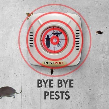 🦟 Ultrasonic Repellent Machine (Pack of 2)