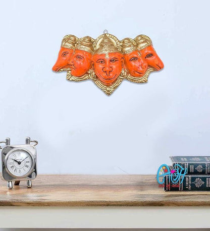 Handicraft Polyresin Panchmukhi Hanuman Murti