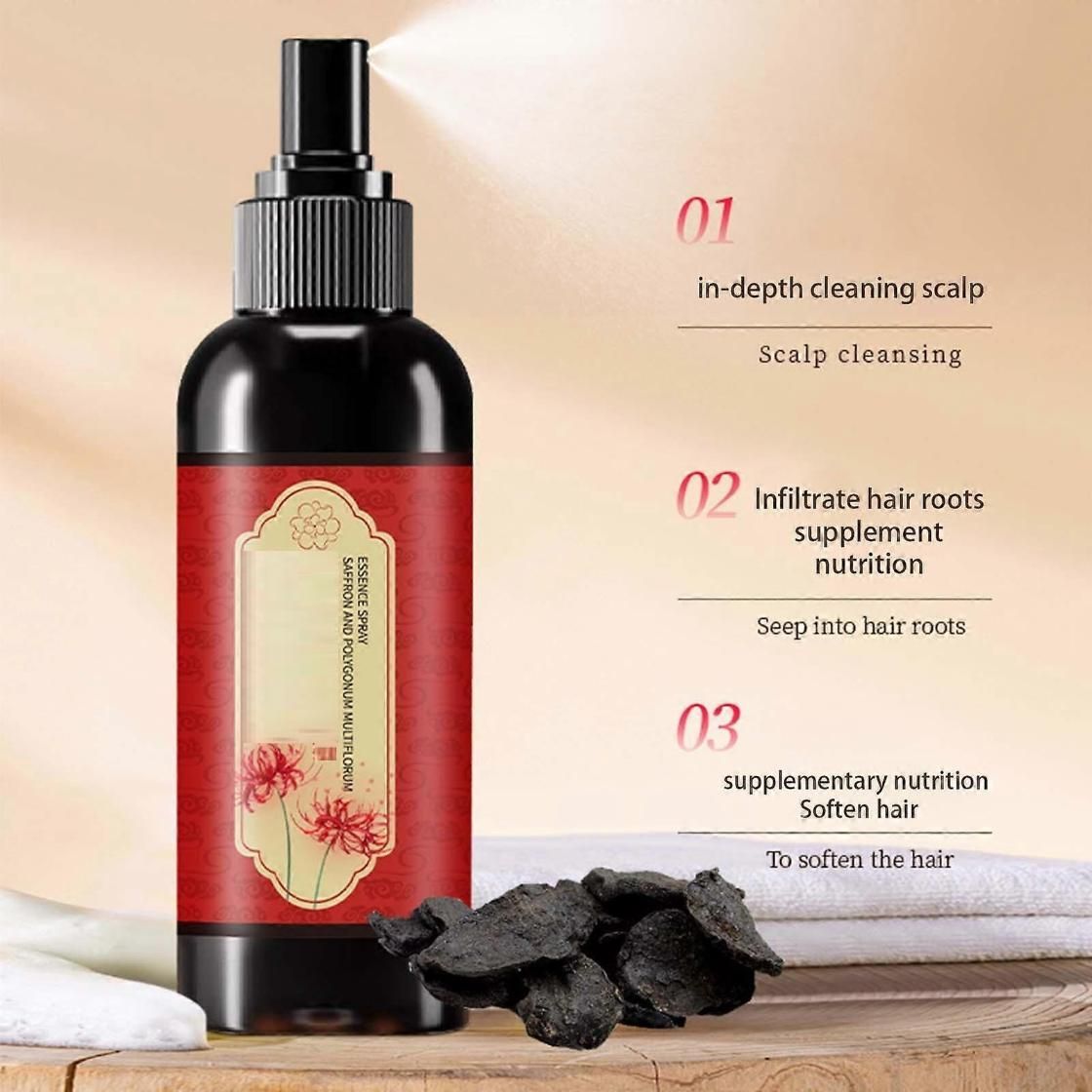 🌸✨ Saffron Essence Hair Spray (Pack of 2 – 100 ml Each) ✨🌸