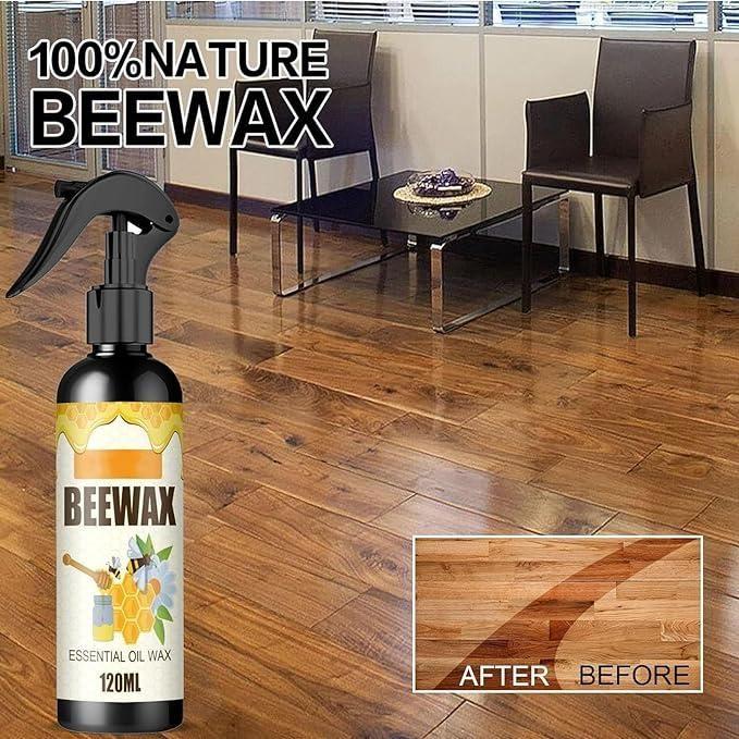 🌿 Natural Micro-Molecularized Beeswax Furniture Polish Spray (Pack of 2)
