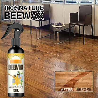 🌿 Natural Micro-Molecularized Beeswax Furniture Polish Spray (Pack of 2)