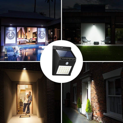 ☀️ Outdoor Solar Motion Sensor Security Light