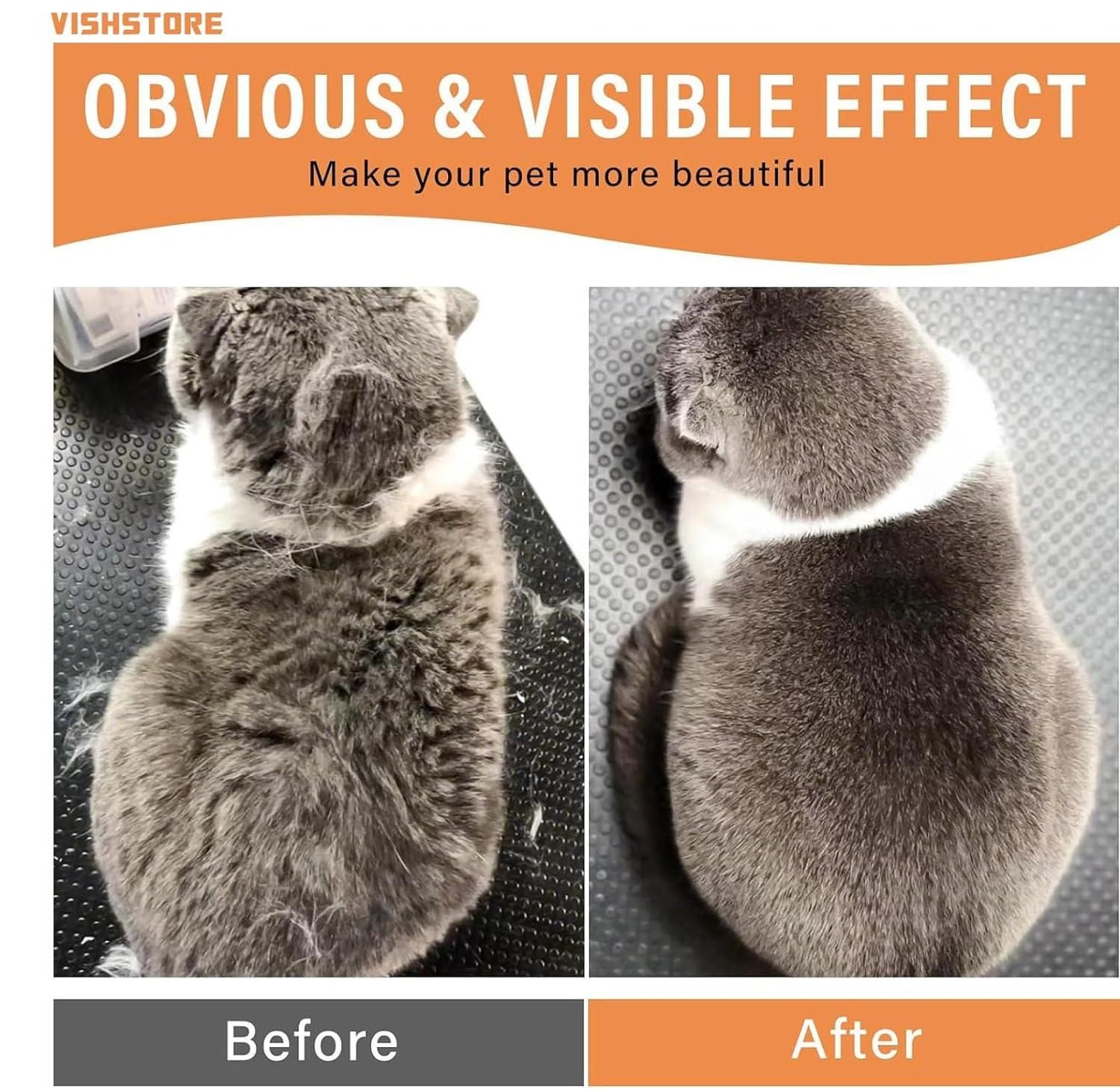 🐕🐈 Gentle Grooming - Steam Brush for Dogs & Cats