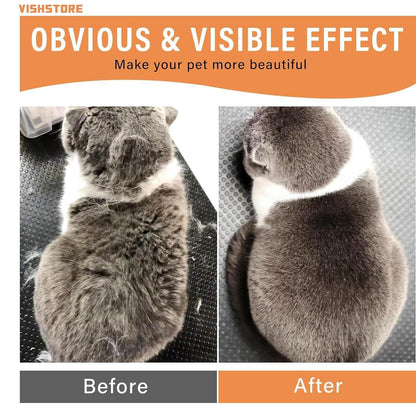 🐕🐈 Gentle Grooming - Steam Brush for Dogs & Cats