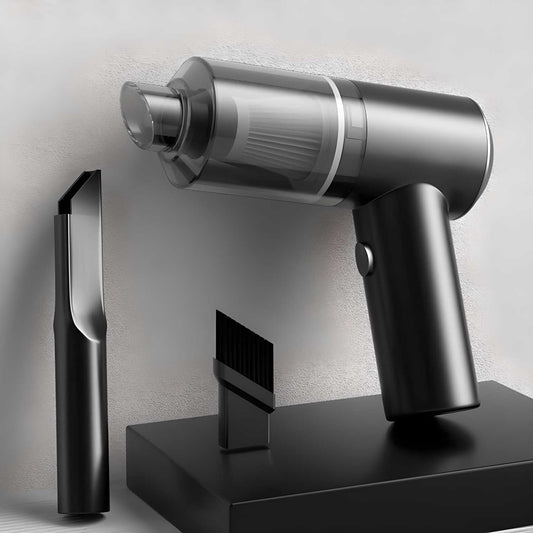 💨 Portable Air Duster & Wireless Vacuum Cleaner – 2-in-1 Dust Blower & Mini Vacuum