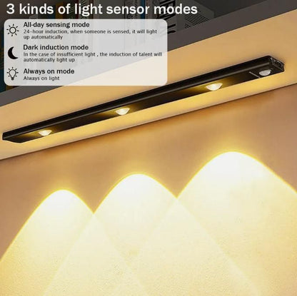 💡 LED PIR Motion Sensor Cabinet Light – Smart, Portable & Energy Efficient