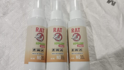 🧴🐭 Rat Repellent Spray 50ML (Pack of 3)
