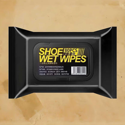 🧼 Natural Sneaker &amp; Shoe Cleaner Wipes (Pack of 80)
