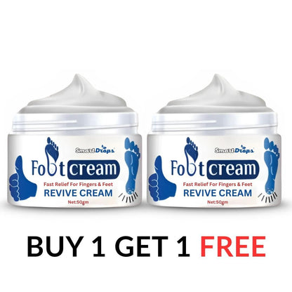 🦶✨Foot Cream Fast Relief for Fingers & Feet – Revive Cream (Pack of 2)