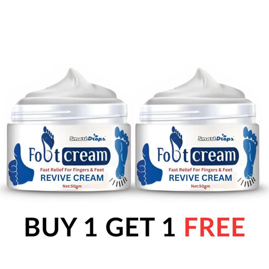 🦶✨Foot Cream Fast Relief for Fingers & Feet – Revive Cream (Pack of 2)