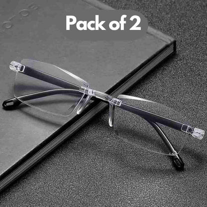 👓 Daily Use Reading Glasses – Comfortable, Stylish & Durable (Pack of 2)