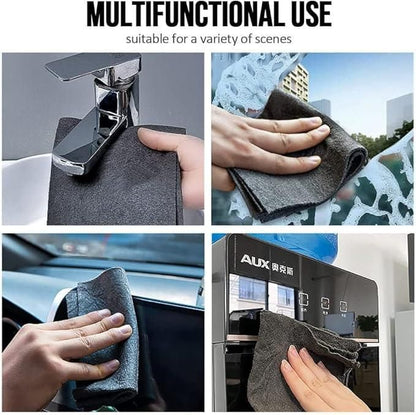 🧽 Magic Microfiber Cleaning Cloth for Dusting (Pack of 5)