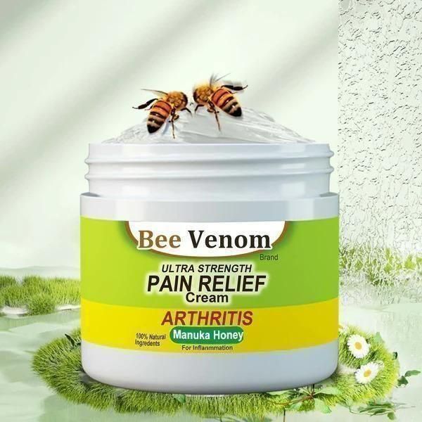 🐝 Bee Venom Pain Relief Cream (Pack of 3)