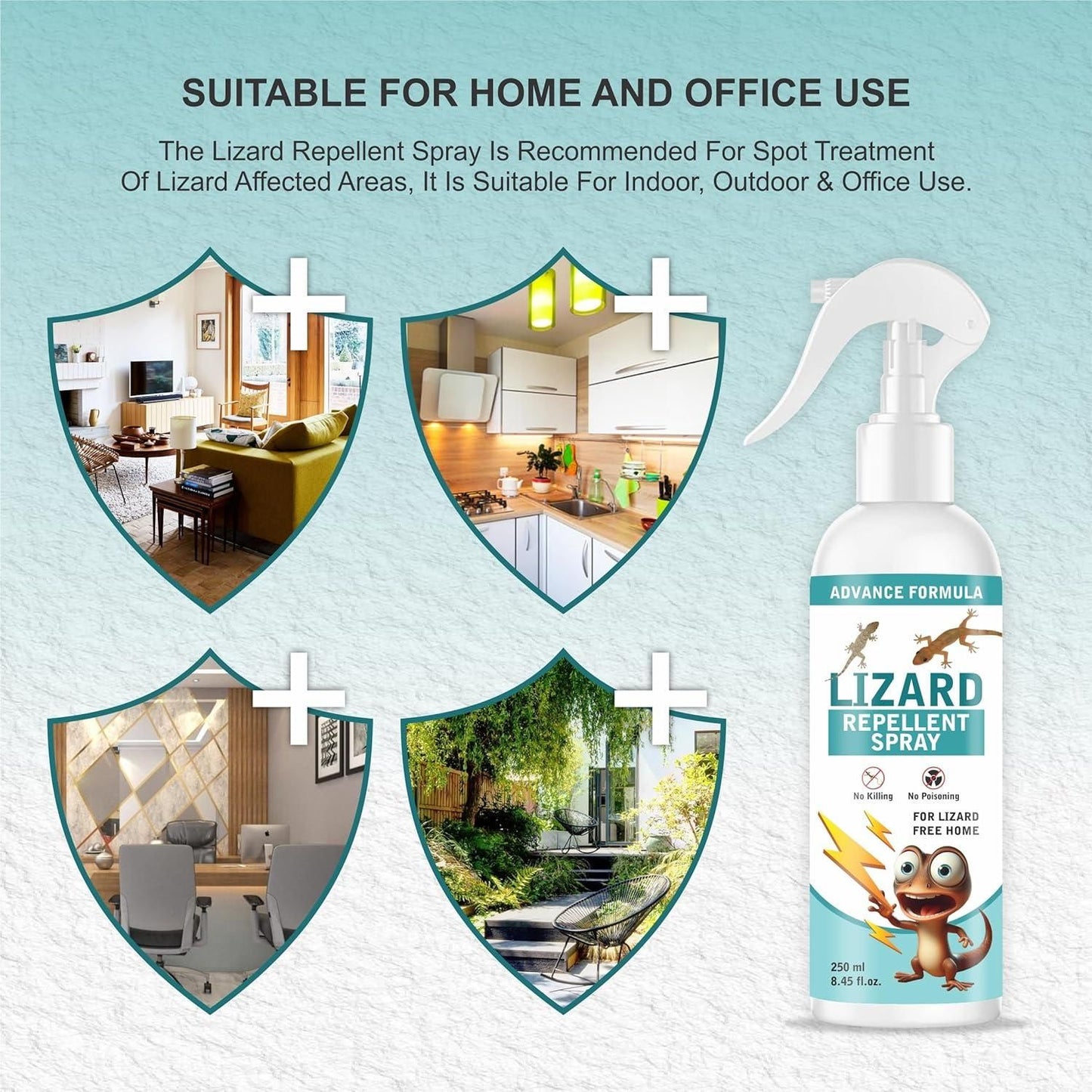 🦎Lizard Repellent for Home Spray – Natural Pest Control Solution (250ML)