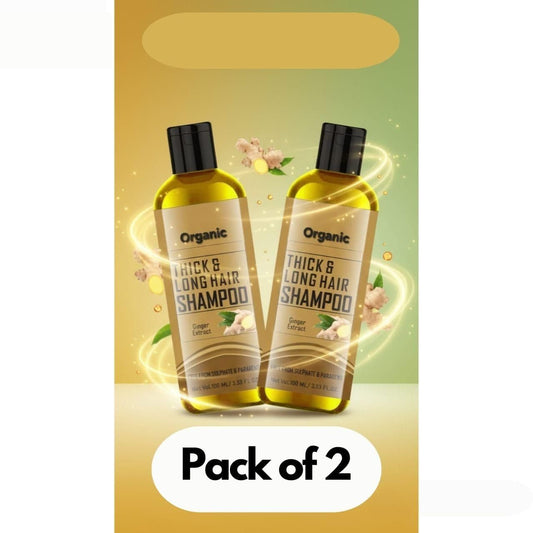 🌿 Hair Shampoo with Ginger Extract (Pack of 2 | 100 ml Each)